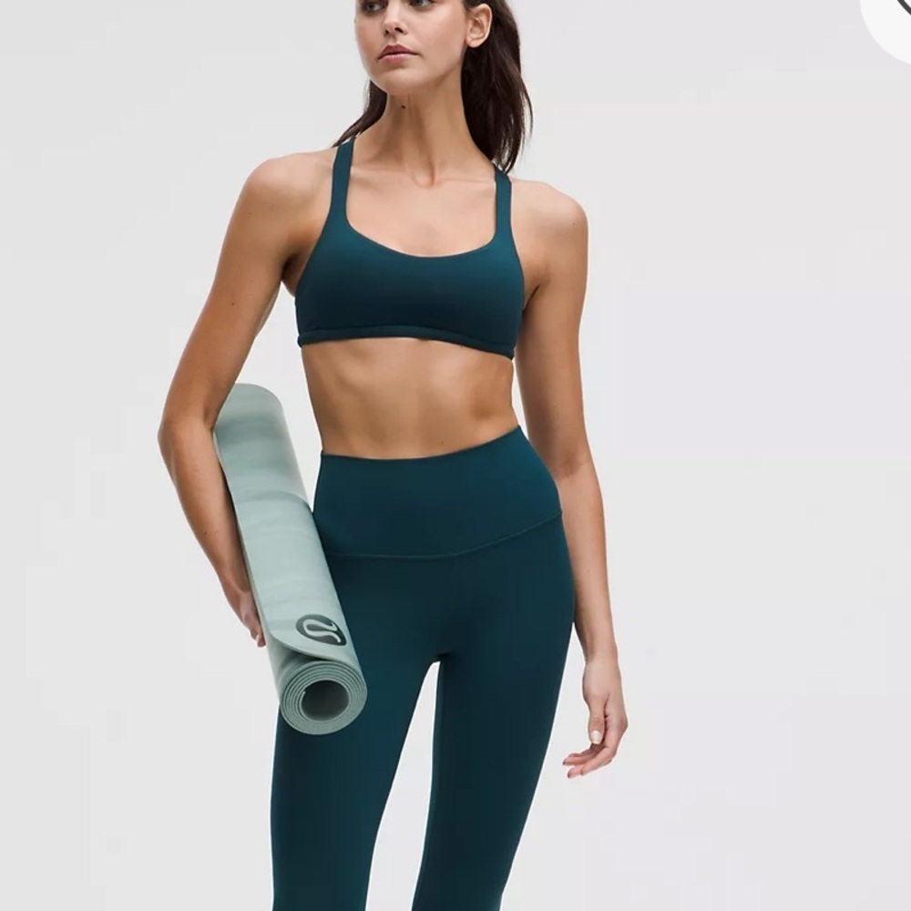 lululemon Align High-Rise Crop 17" in submarine- size 6